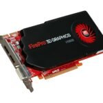 AMD ATI FirePro V5800 1GB - DDR5 - Displayport - DVI-I (Dual Link)