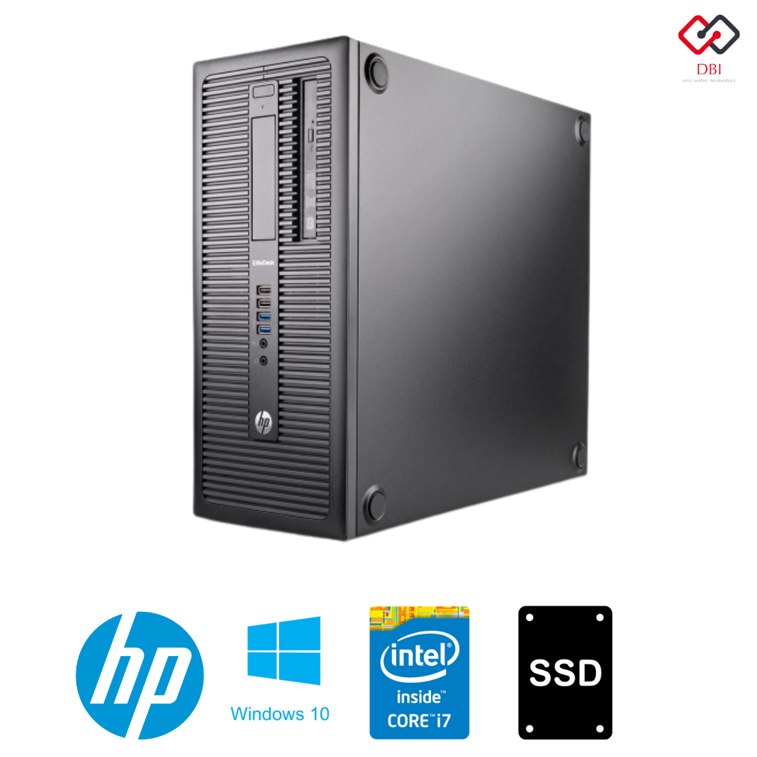 HP Prodesk 600 G1 Tour Intel I7 4th Gen -Pc Bureau - Dbi