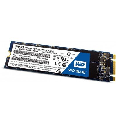 WD Blue SSD SATA M.2 500GB - SATA III 6Gb/s