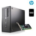 HP ProDesk 600 G1 I i5-4590 I 16GB I 256GB SSD I GPU GT 730 2GB I Win 10 Pro
